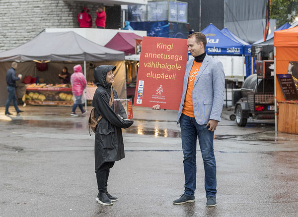 Kogusime mitmel üritusel annetustena 2600 eurot