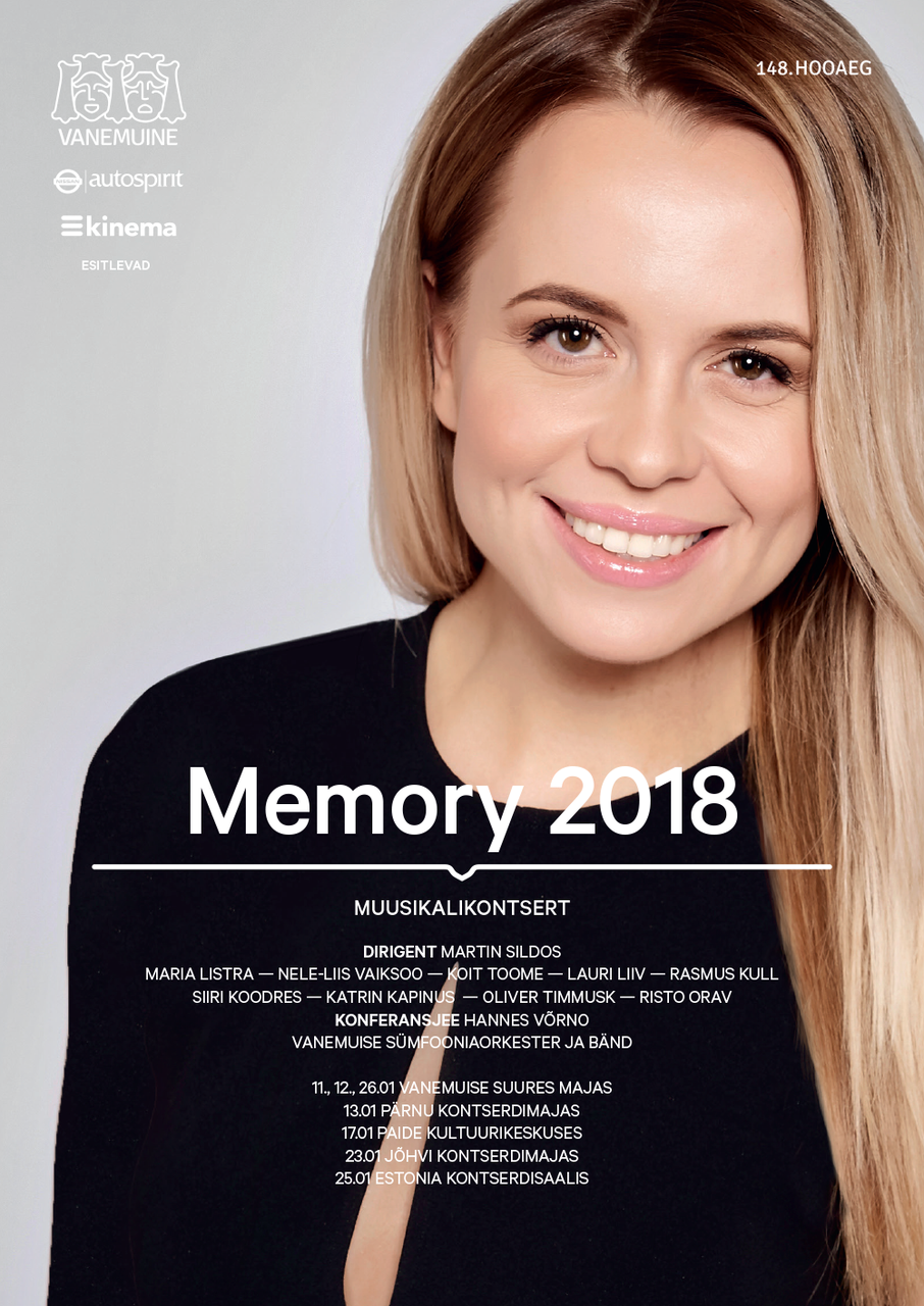 Memory 2018 kontserttuuri publik annetas vähihaigete toetuseks ligi 4800 eurot