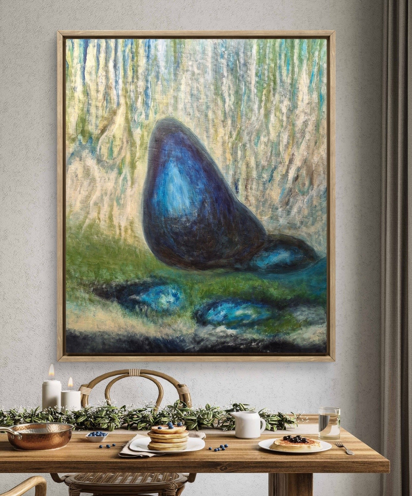 Maal “Vaikimise pisarad”